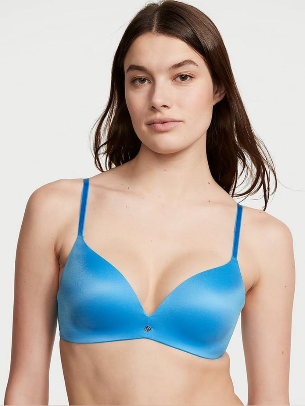 Victoria’s Secret so obsessed smooth wireless push-up bra - Capri blue